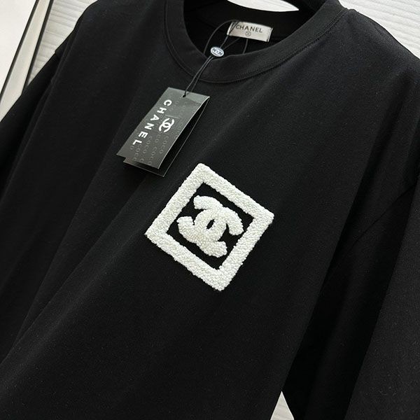 《大人気》シャネル ccロゴTシャツ 偽物 shk78373